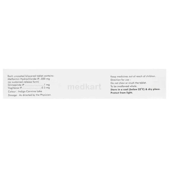 diapride m1 hv tablet 15's